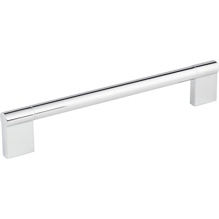 Elements 192 mm Center-to-Center Polished Chrome Knox Cabinet Bar Pull 645-192PC